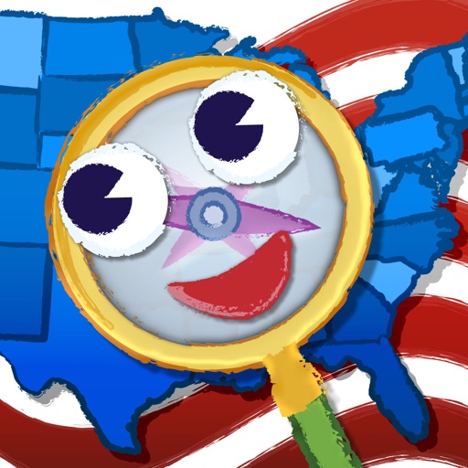 GeoSeeker USA HD: Map-Reading and Geography with a Hidden Object Twist icon