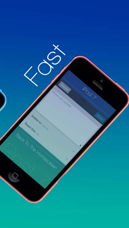 iPost 7 - Fastest Way To Post Social Media Updates screenshot-3