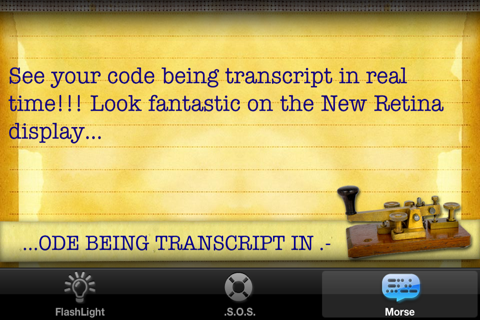 iFlashlight & Morse screenshot 4