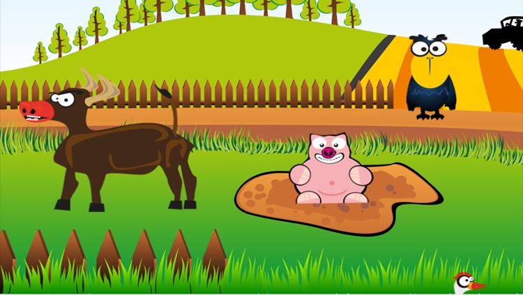Animal farm game for children age 2-5: Train your skills for kindergarten, preschool or nursery school