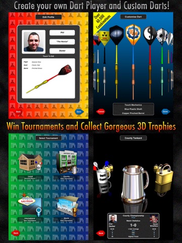 Bulls i 3D Darts HD screenshot 2