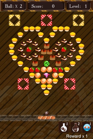 Cake Breaker HD(Brick Breaker) screenshot 2