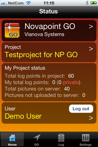 Novapoint GO screenshot 2