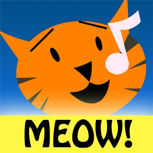 Cat Chorus - 13 cartoon cats sing & record your kitty tunes!