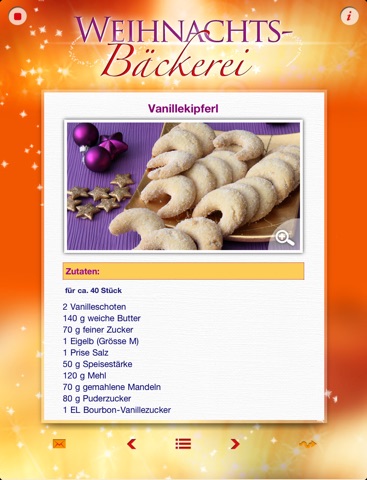 Plätzchen und Weihnachtsbäckerei - Rezepte & Tipps screenshot 3