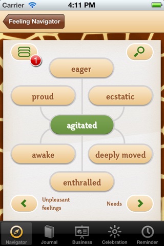 Empathienavigator screenshot 2