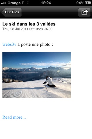 Mag des Cimes App screenshot 3