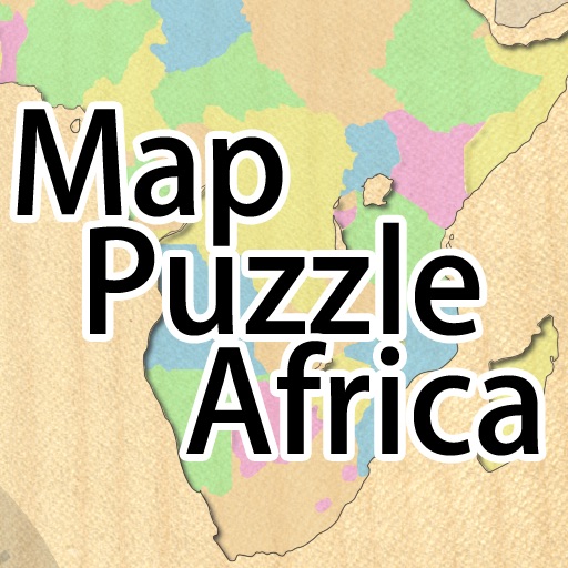 Map Puzzle Africa icon