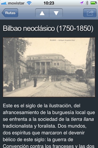 iRutas Bilbao screenshot 2