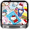 Hello Kitty Shelves & Wallpapers