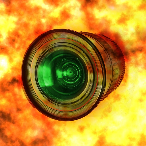 Burning Camera icon