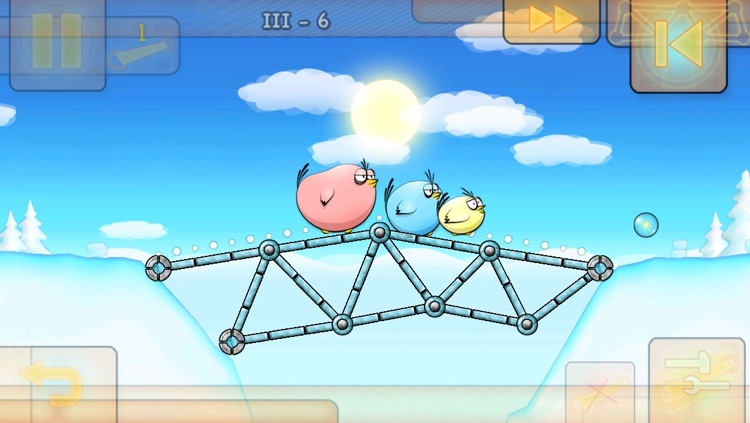 Fat Birds Build a Bridge! HD