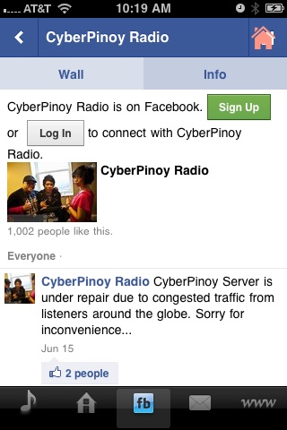 CyberPinoy Radio screenshot 4