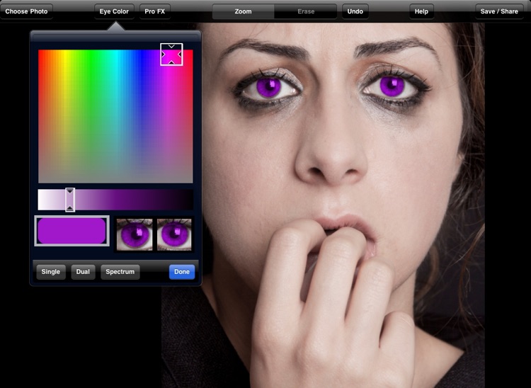 Eye Color Booth HD - Multicolor Eye Changer screenshot-3