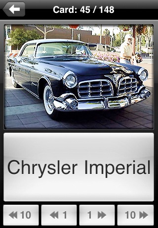 Classic Car Flip: Flashcards of Vintage Cars screenshot 2