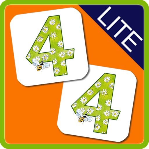 Memory Match Numbers – LITE icon