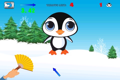 Little Baby Penguin Feeding Time FREE - Happy Animal Fish Frenzy Challenge screenshot 3