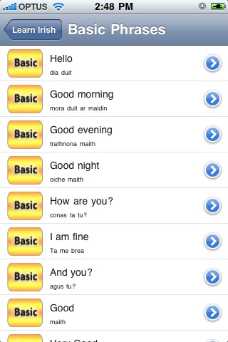 Learn Irish screenshot 3