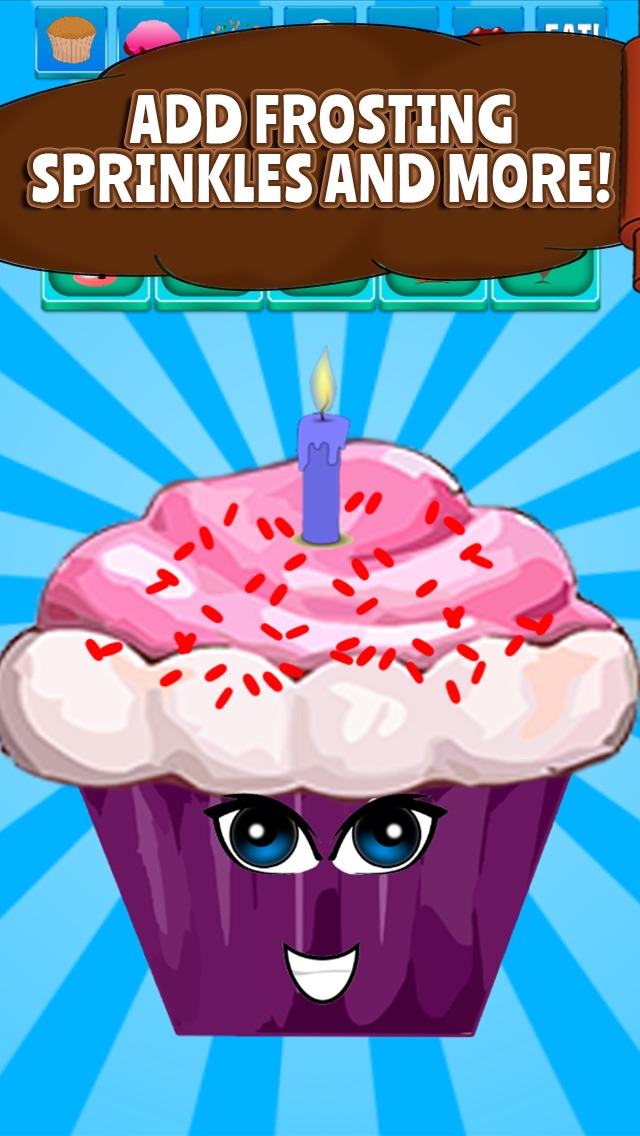 Cupcake Bake Shop - Kids Baking Game Screenshot 2