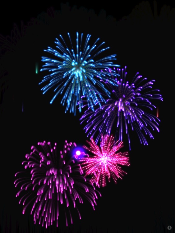 Real Fireworks Artwork 4-in-1 HD 2012 - Play Awesome Light Show, Enjoy Fun Visualizer, Make Cool Wallpapers and Draw Amazing Art with Colors & Glow