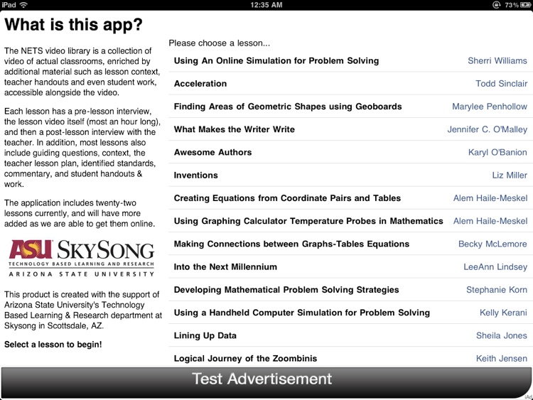 Teaching with Technology Video Library