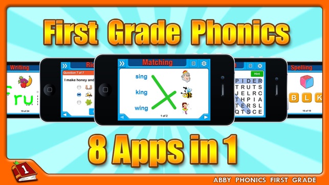 Abby Phonics - First Grade Free Lite(圖1)-速報App