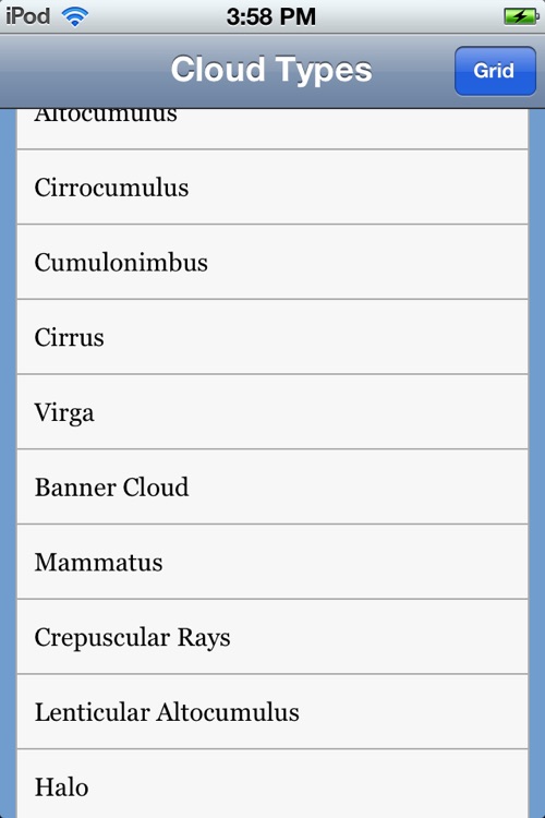 Cloud Types