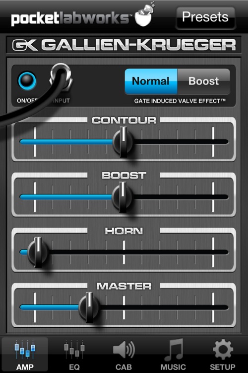 PocketGK - Bass Guitar Amp