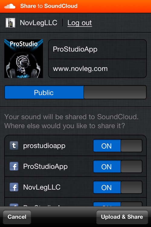 ProStudio - Music Recording App