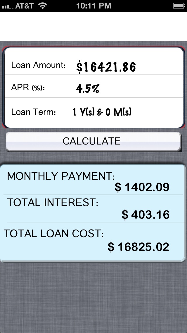 simple loan calculator app price drops simple loan calculator