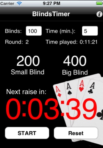 BlindsTimer for Poker screenshot 3