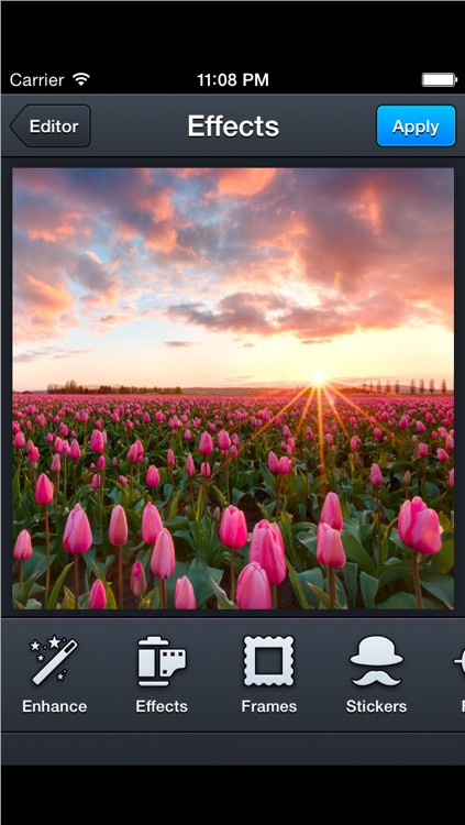 InstaPhoto FX - ALL-IN-1 Photo Editor with Filters, PicFrame & Fix Redeye to Share Images via Facebook, Snapchat and Twitter