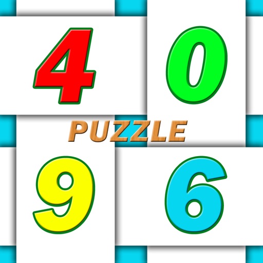 4096 Puzzle-A fun math logical thinking game!