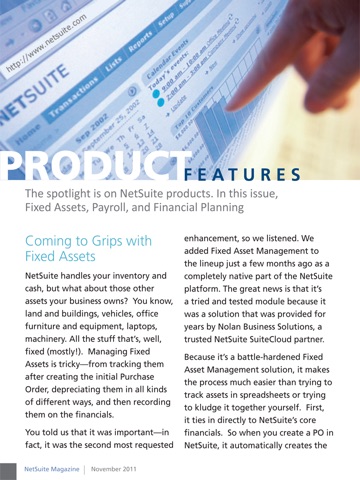 NetSuite Magazine screenshot 4