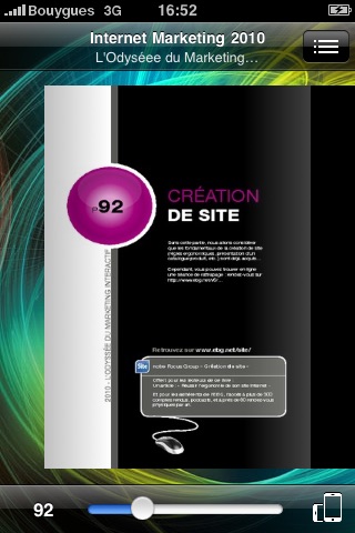 EBG Internet Marketing 2010 screenshot 2