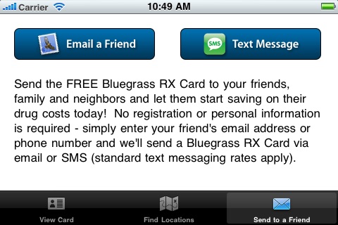 Bluegrass Rx Card screenshot 3