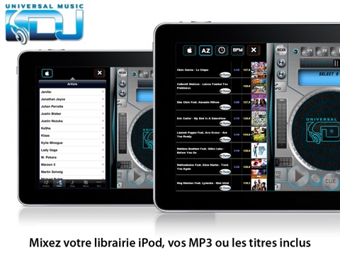 Universal Music DJ for iPad screenshot 3