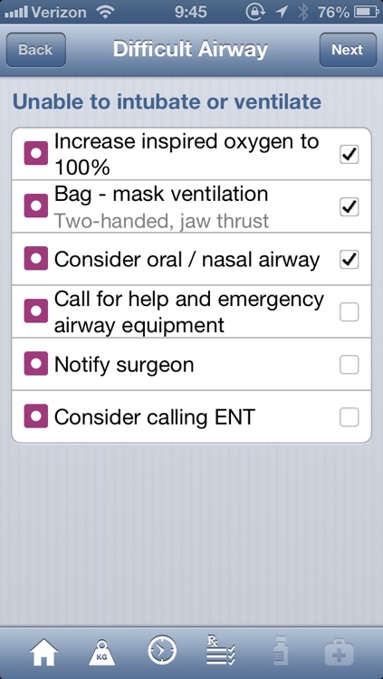 Pediatric Critical Events Checklist