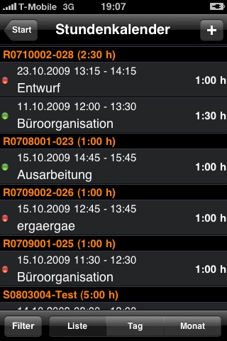 Reporta Zeiterfassung Lite screenshot 4