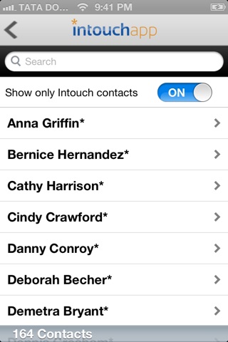 IntouchApp Contacts - Old Phones screenshot 2