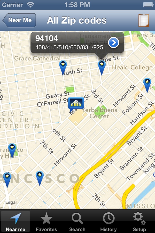 US Zip Codes Lite screenshot 2