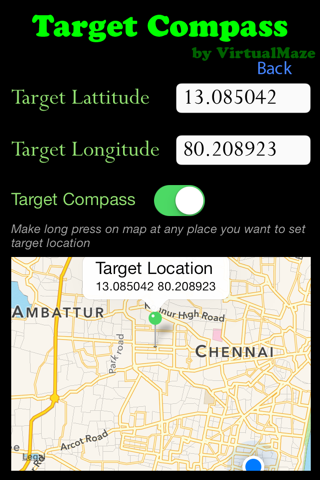 Target Compass screenshot 2