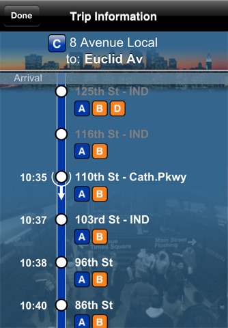 InTime NYC - Never miss your transport screenshot 3