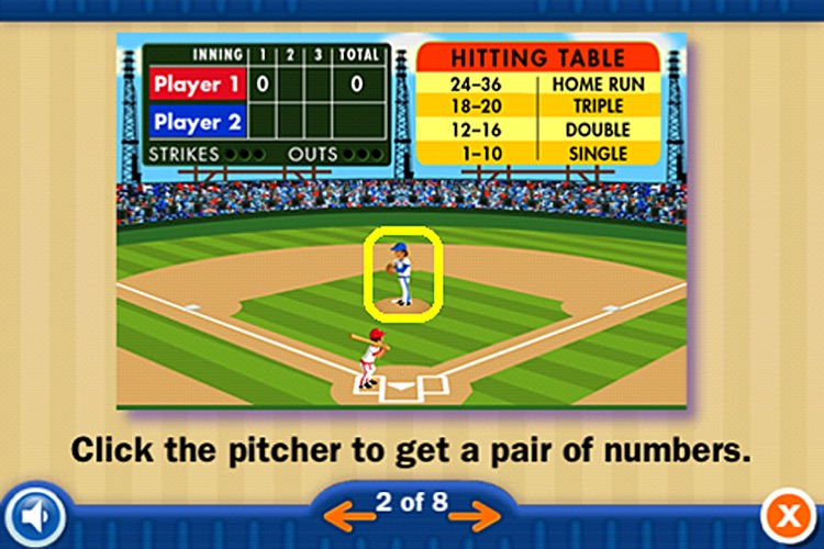 Everyday Mathematics® Baseball Multiplication™ 1–6 Facts screenshot-4