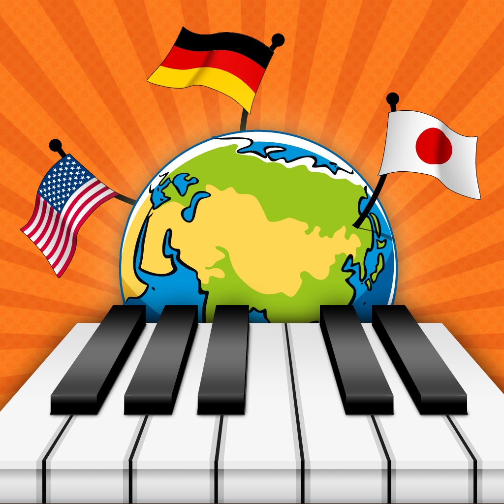 Piano Summer Games Play National Anthems Apps 148apps - american anthem roblox piano sheet