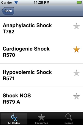 Discharge Diagnosis Lookup screenshot 2