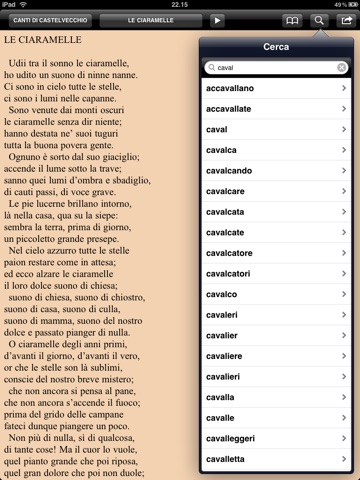 Pascoli: Tutte le poesie for iPad screenshot 2