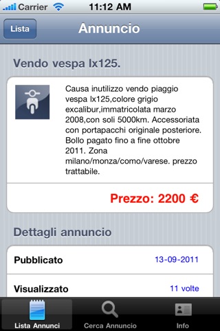 VespaMarket Annunci Gratuiti screenshot 2