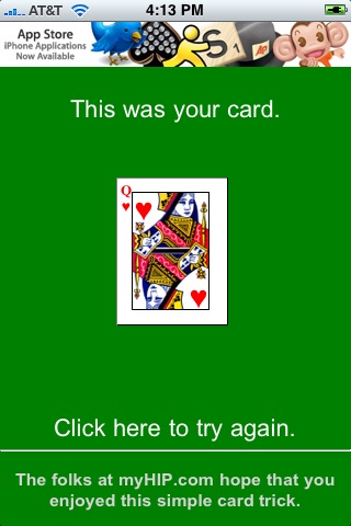Magic Card Trick on myHIP screenshot 4