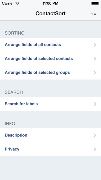 ContactSort